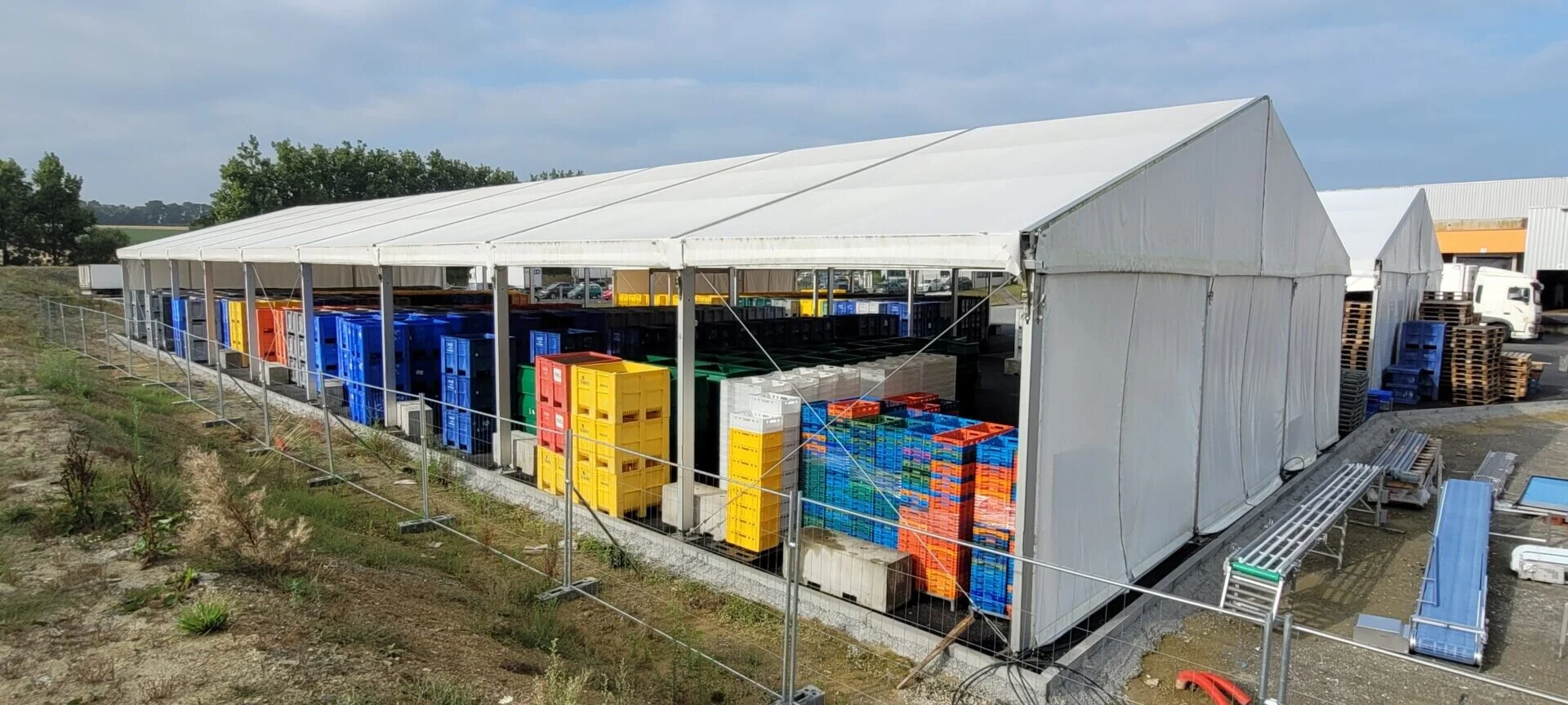Boscher Volailles - stockage -Realisations BatnCo