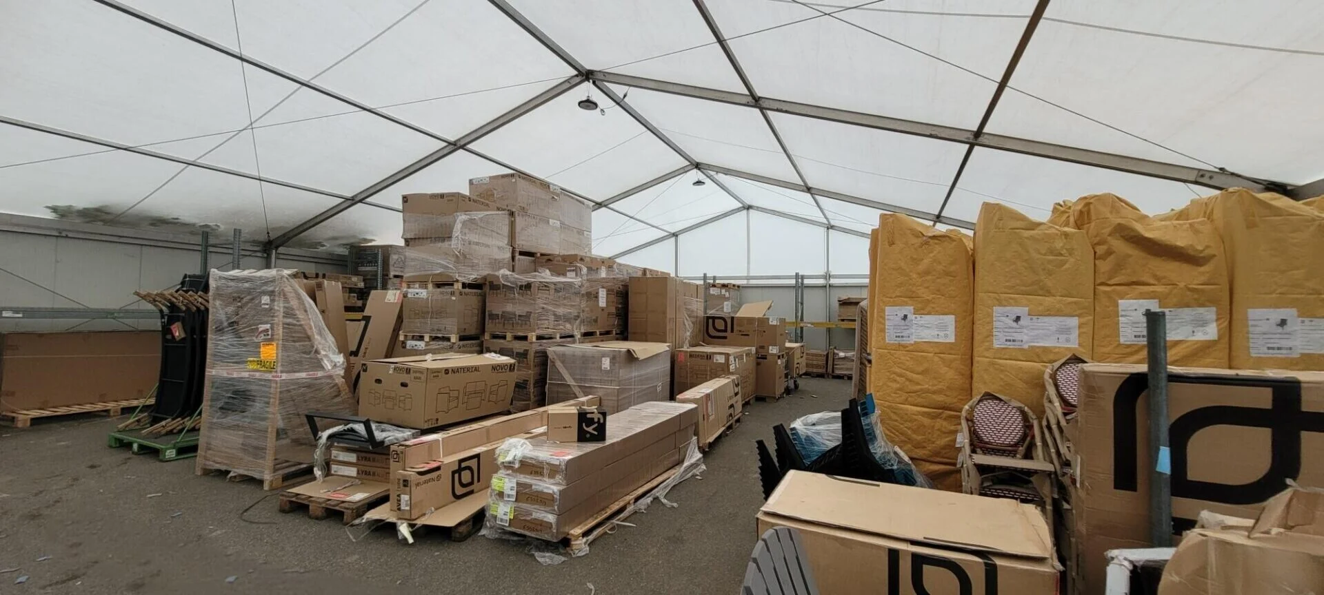 structure métallo-textile stockage_Theix-1