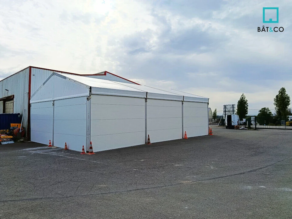 BatnCo BEUZIT TP structure metallo textile stockage Sainte Seve_Morlaix 1